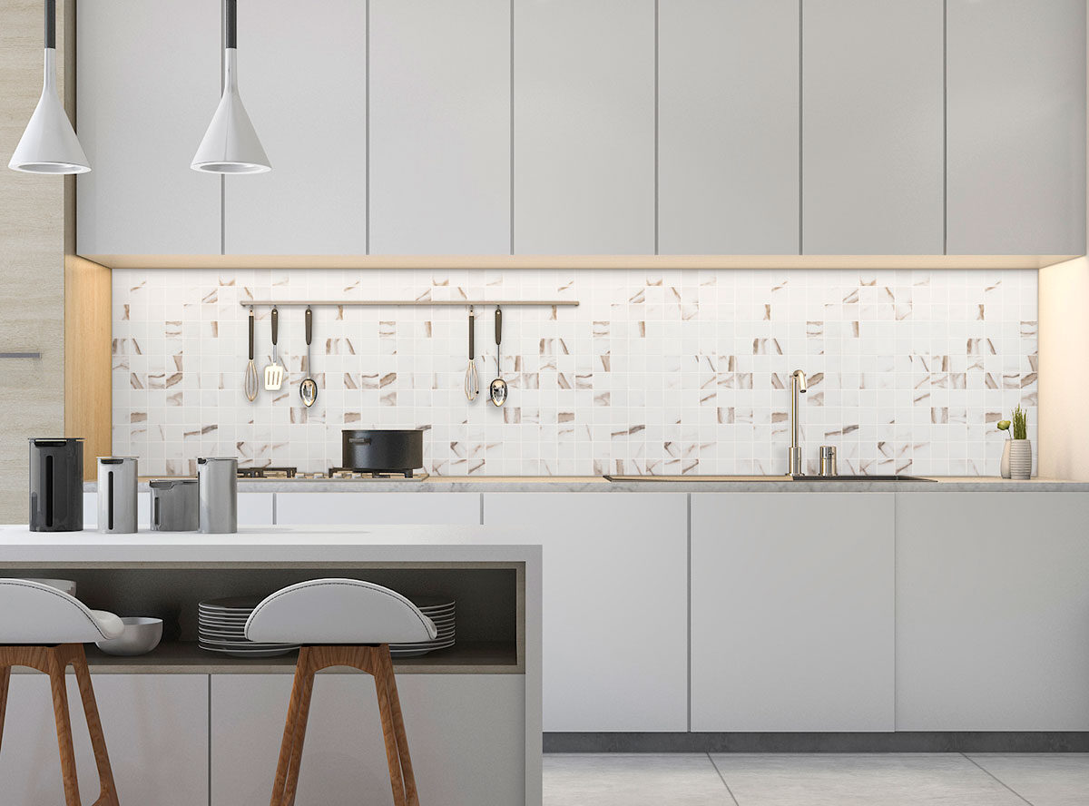 Crema countertop installed
