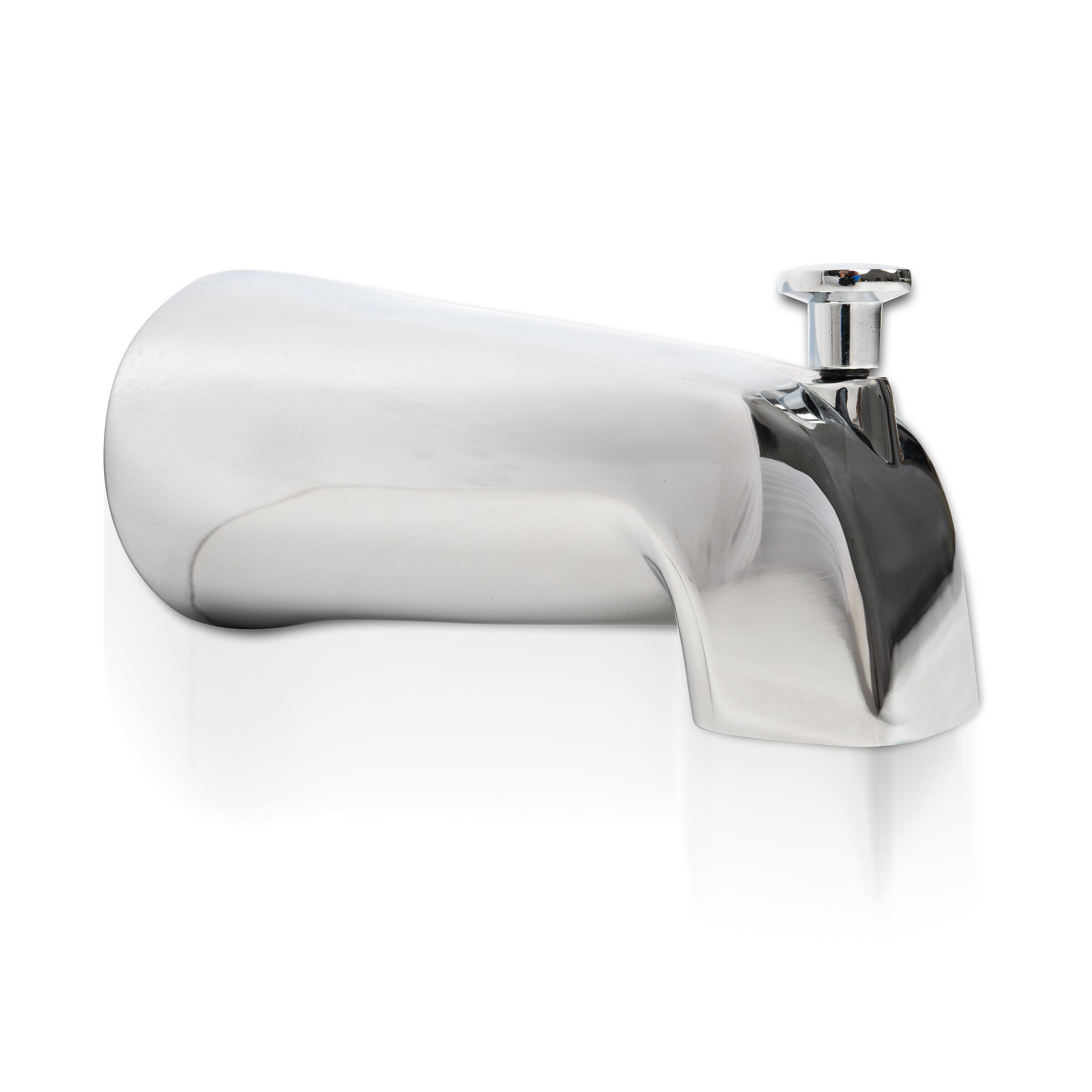 1-handle-shower-tub-faucet-608-chrome Metal in a kitchen
