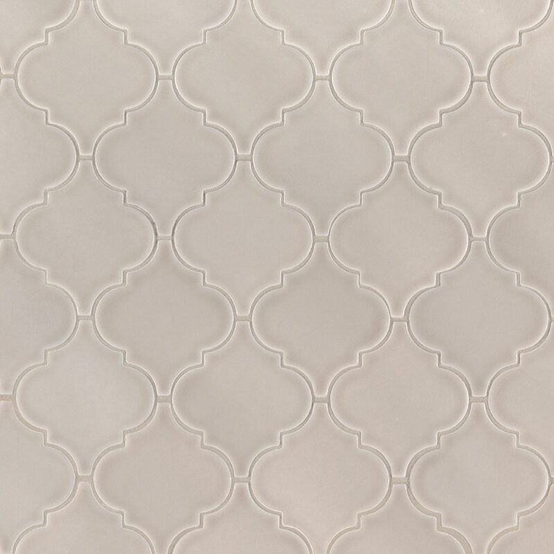 Portico Pearl Arabesque 8mm Mosaic Tile