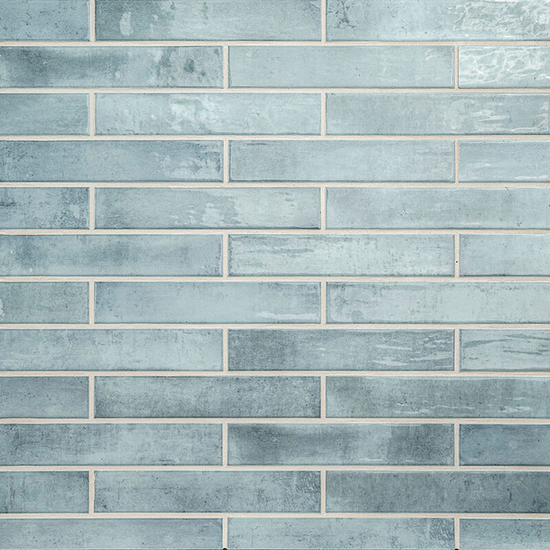 Oceano 2x10 Porcelain in a kitchen