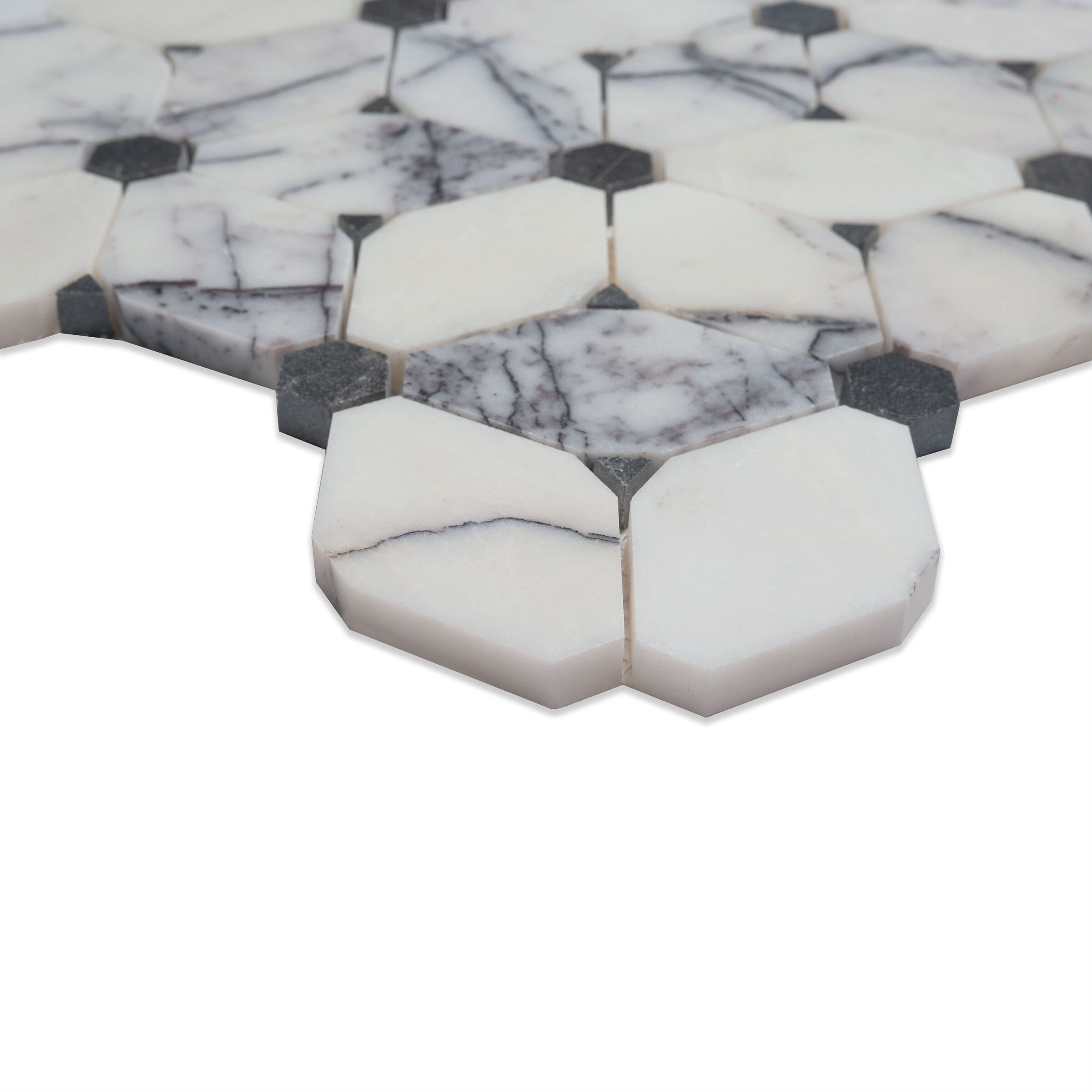 cecily-lilac-polished Glass in a kitchen