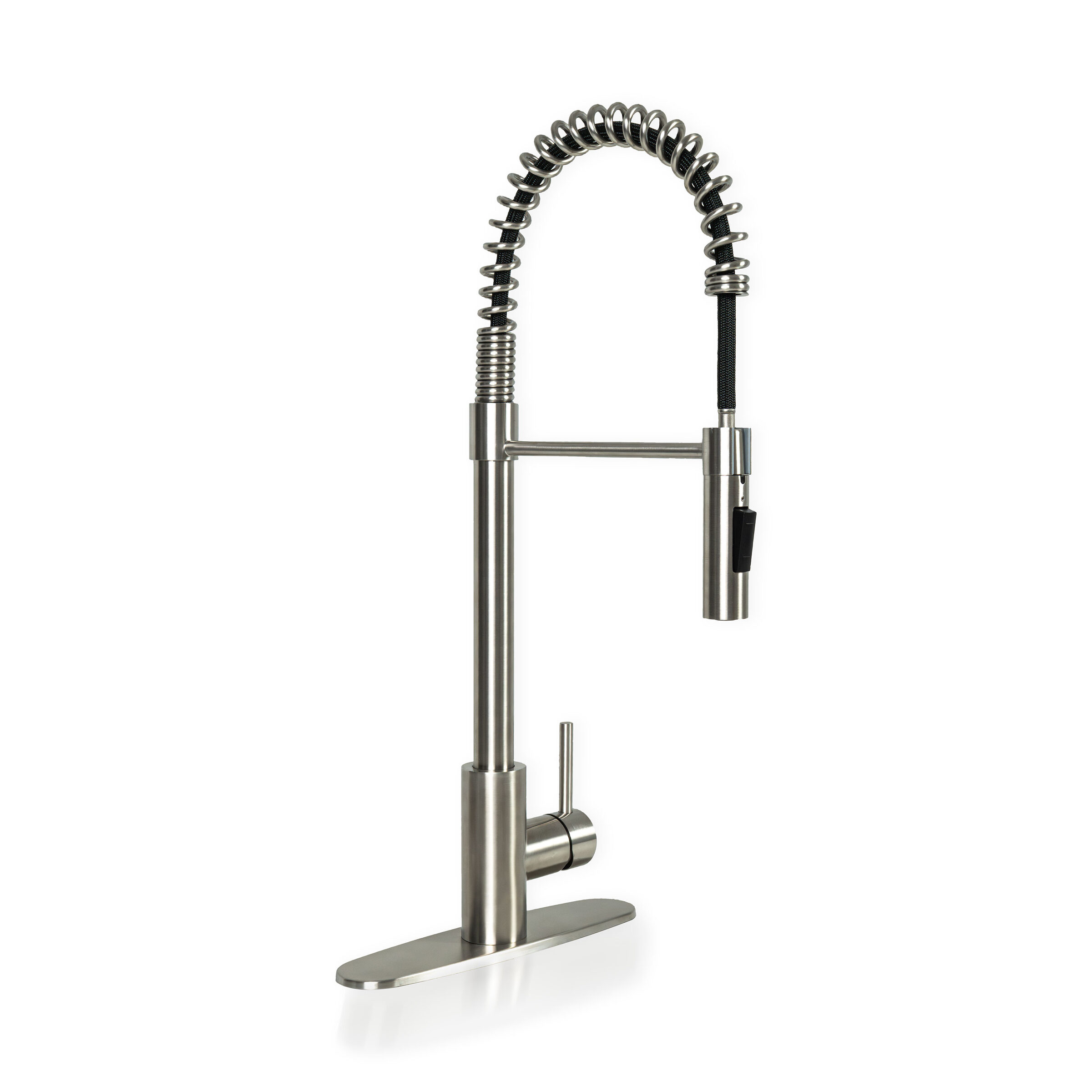 1-handle-pull-down-sprayer-kitchen-faucet-with-deckplate-804-nickel-brushed