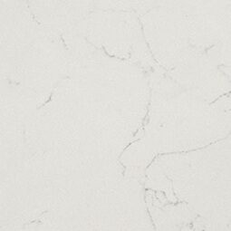 Carrara Delphi Quartz Engineered Quartz in a kitchen