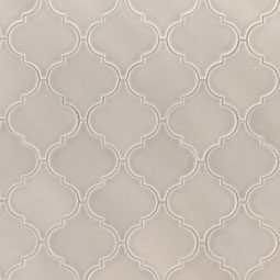 Portico Pearl Arabesque 8mm Mosaic Tile