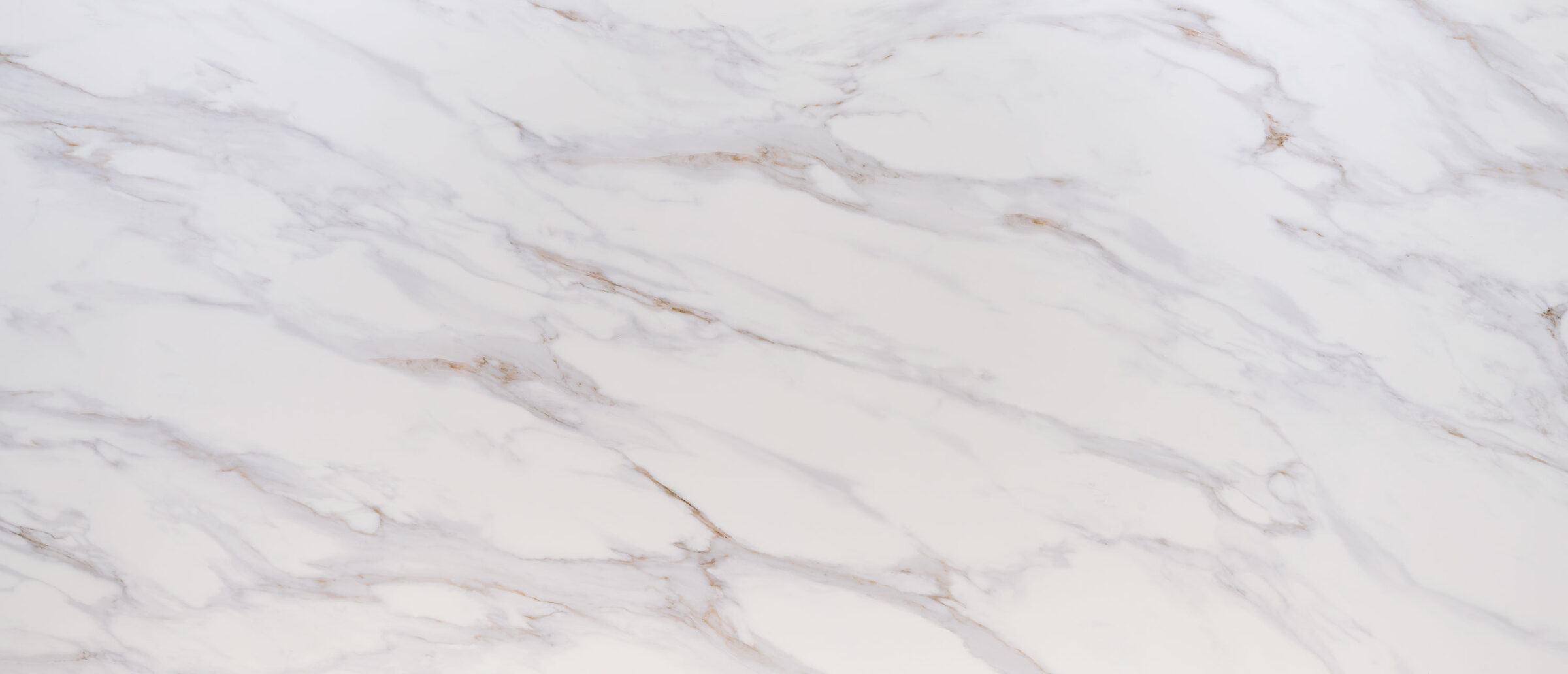 Calacatta Castana Quartz Engineered Quartz in a kitchen