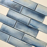 Blue Shimmer 2x6x6mm Subway