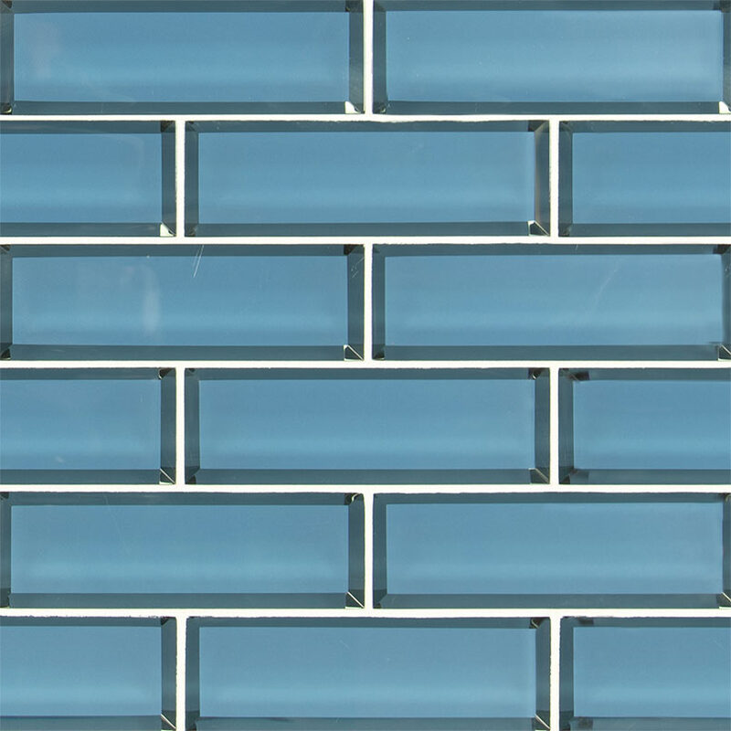 Haiku Sapphire Beveled Subway 2x6x8mm