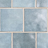 Renzo Denim 5x5 Wall Tile Ceramic in a kitchen