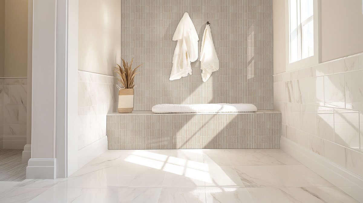abedul countertop in a bathroom