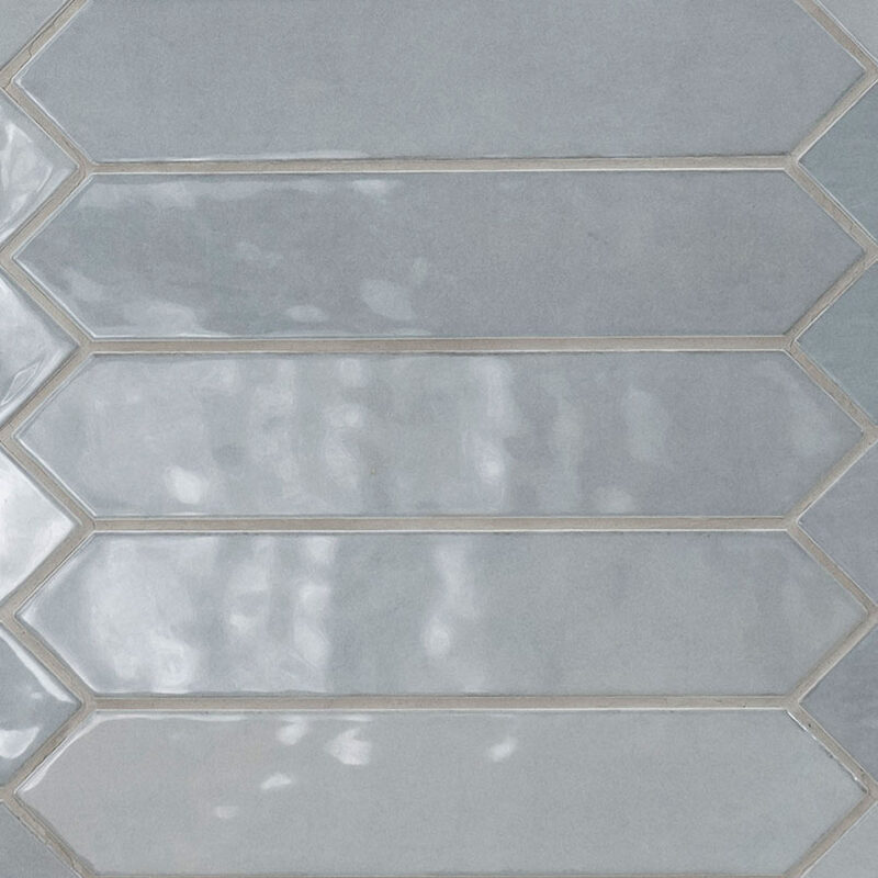 Renzo Sky 2.5x13 Pickett Wall Tile slab, full view