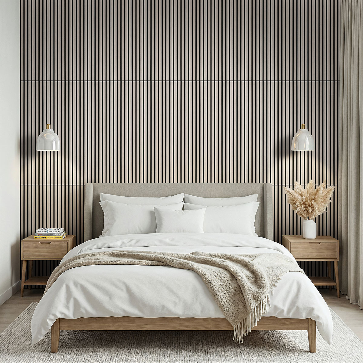 Fog 24x48 Acoustic Wood Slat — installed (scene 0184)