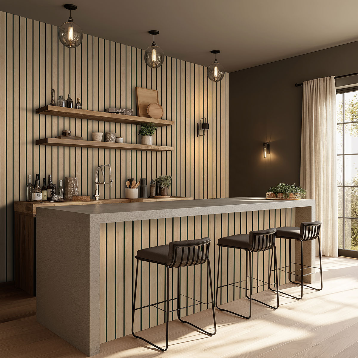 Natural Macro — installed in a kitchen (scene 1617)