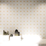 Bianco Dolomite Crema Dotty Polished Marble Mosaic Tile Natural Marble in a kitchen