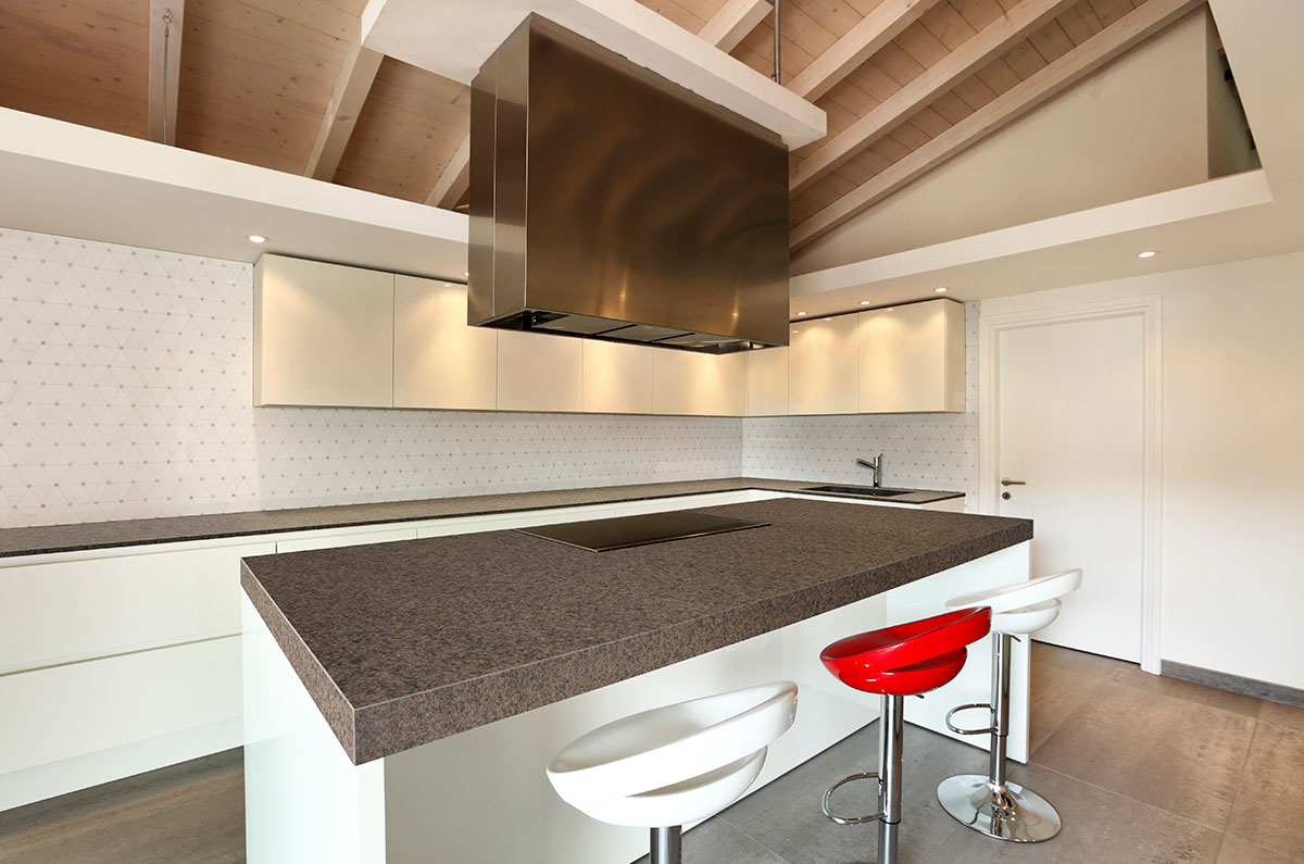 Bianco Dolomite Pinwheel Polished Marble Mosaic Tile — installed (view 3)