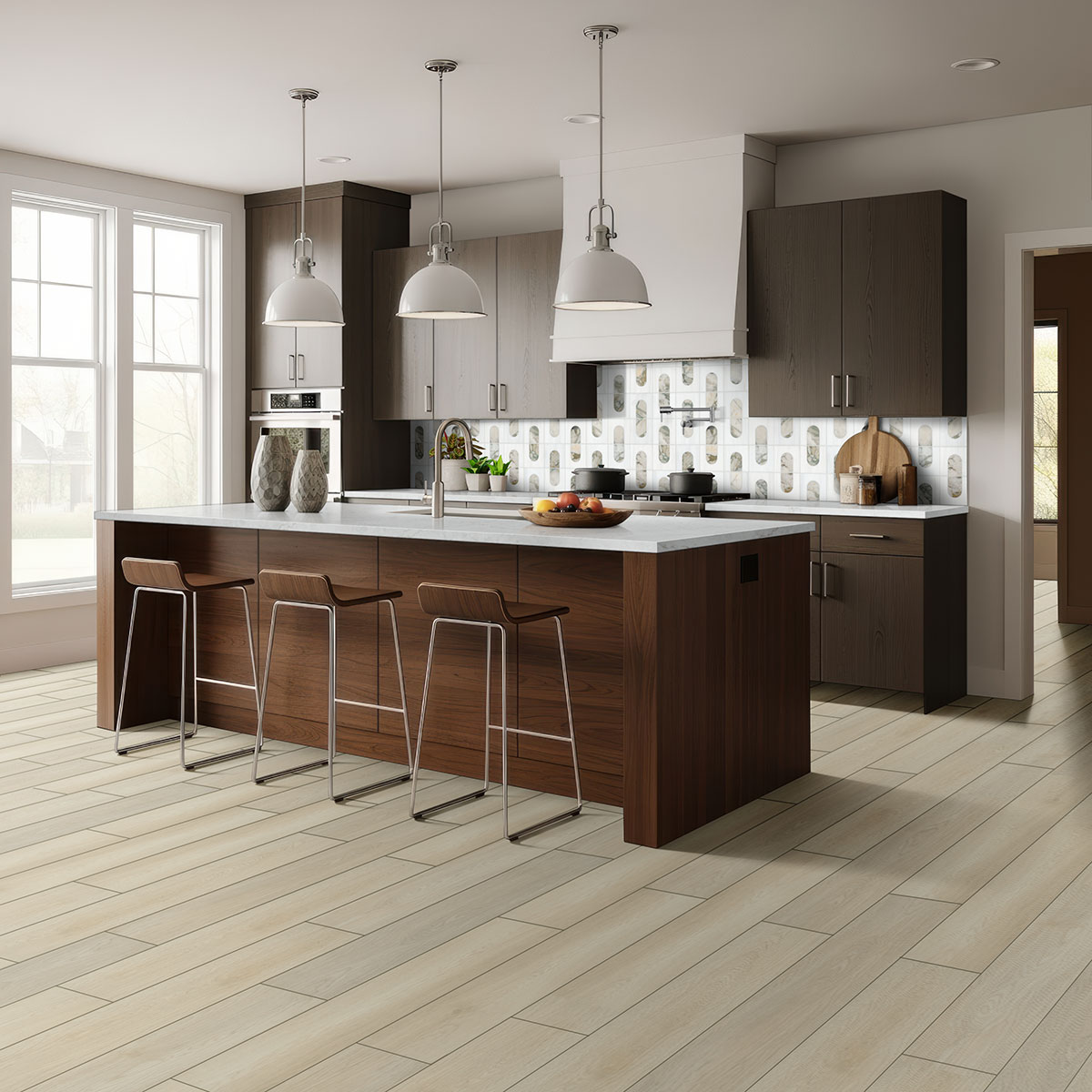 Moderno Polished — installed in a kitchen (scene 1588)