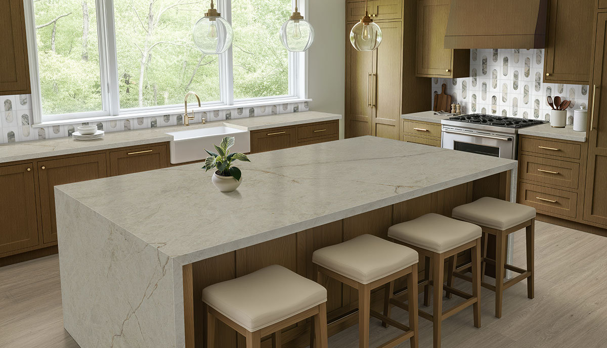 Moderno Polished — installed in a kitchen (scene 1620)