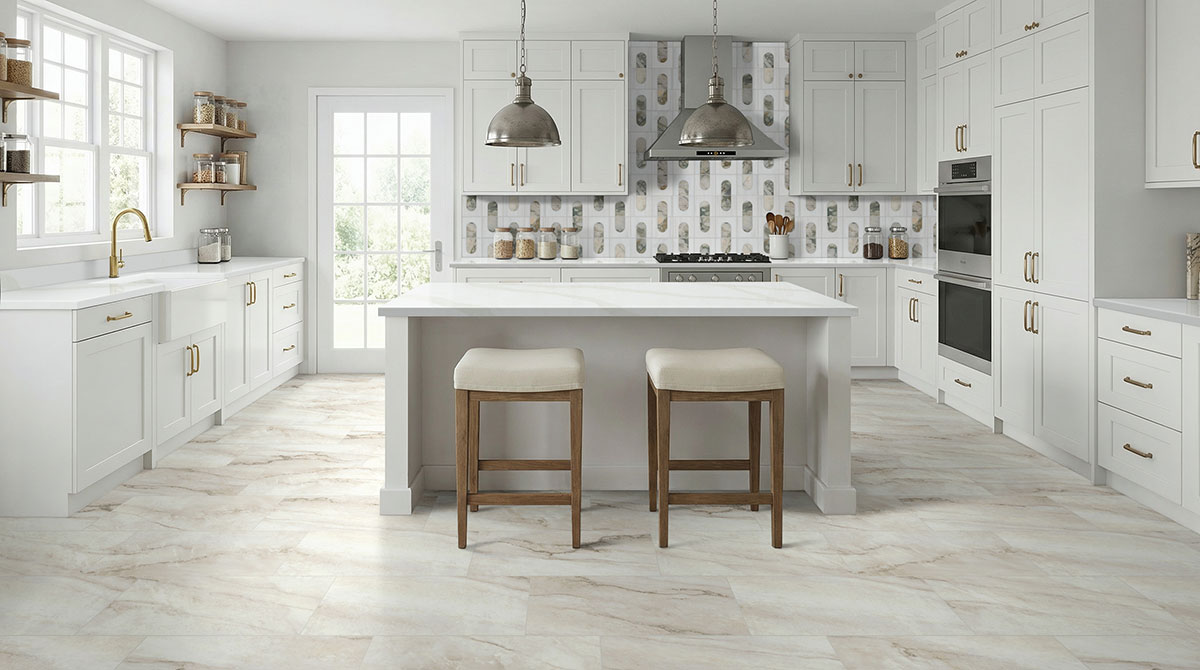 Moderno Polished — installed in a kitchen (scene 1672)