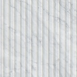 Carrara White Valentino Fluto 12x24 Honed Tile swatch