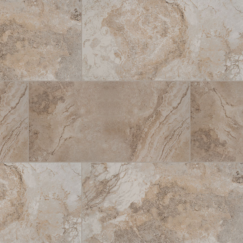 Napa Beige Ceramic in a kitchen