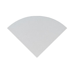 Engineered White Corner Shelf swatch