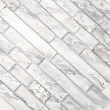 Crystallized Glass Blend 8mm Silver Canvas swatch