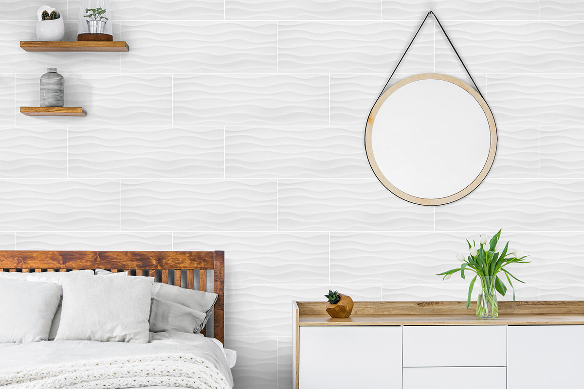Wavy White — installed (view 6)