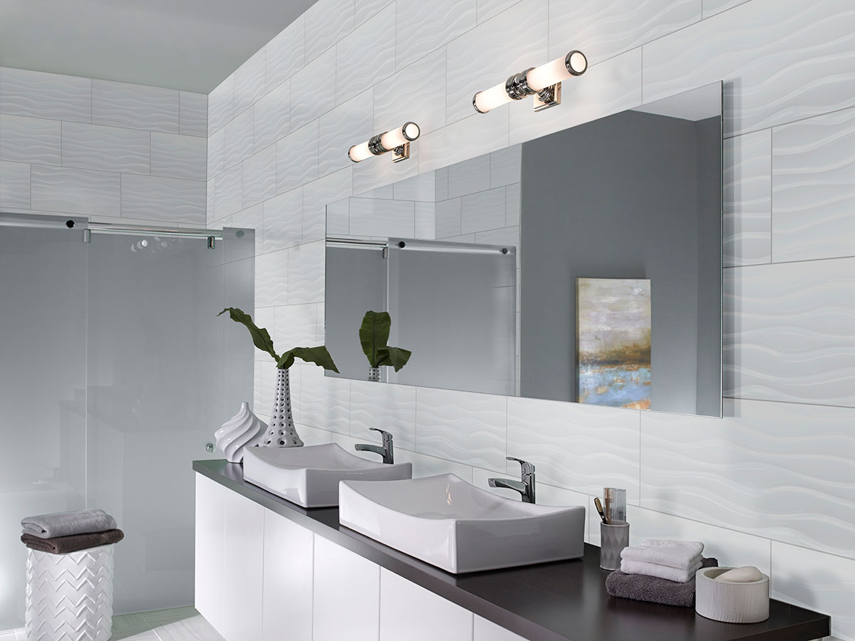 Wavy White — installed (view 4)