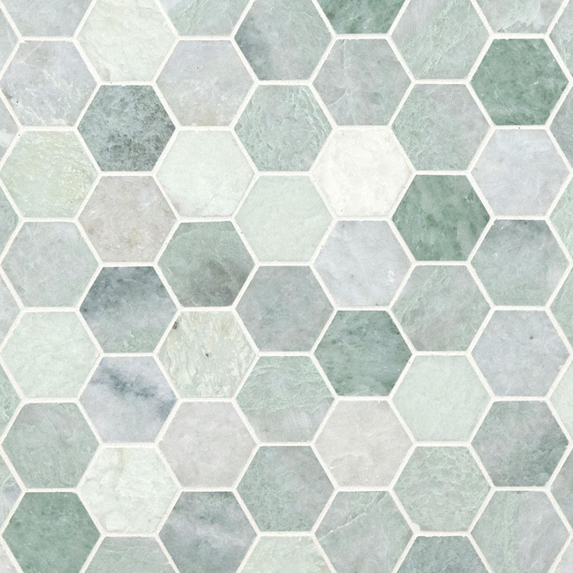 Icelandic Green 2 Hexagon Polished swatch