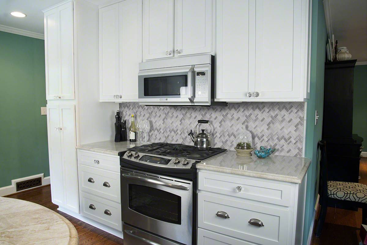 Herringbone Pattern — installed (view 1)