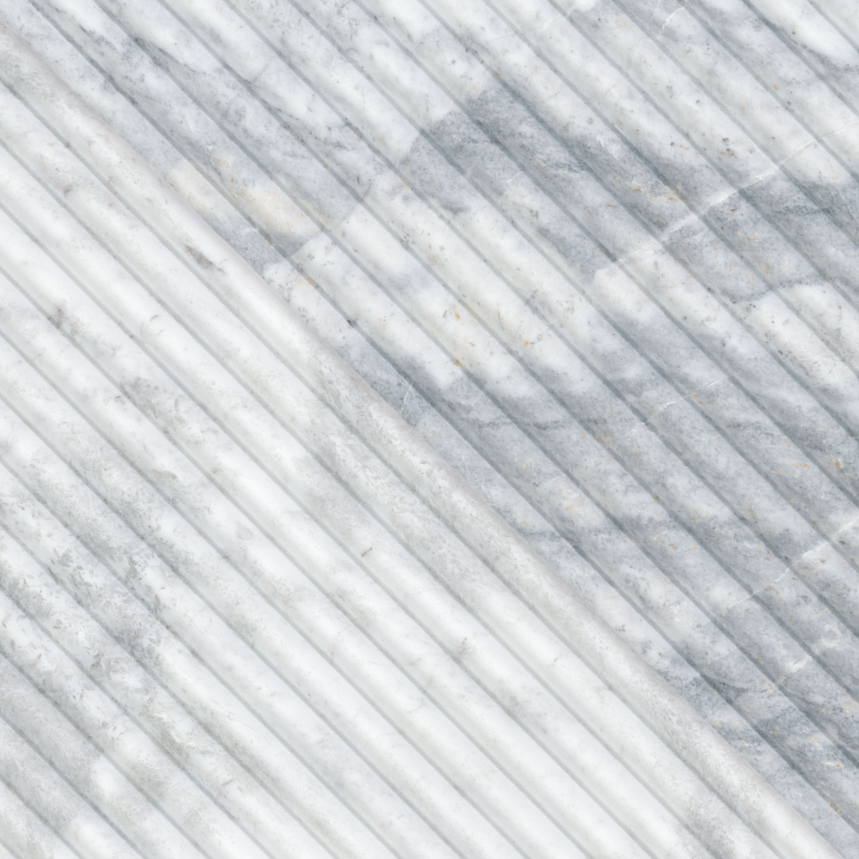 Capri Blue Milano Ribbo 12x24 Honed Natural Marble in a kitchen
