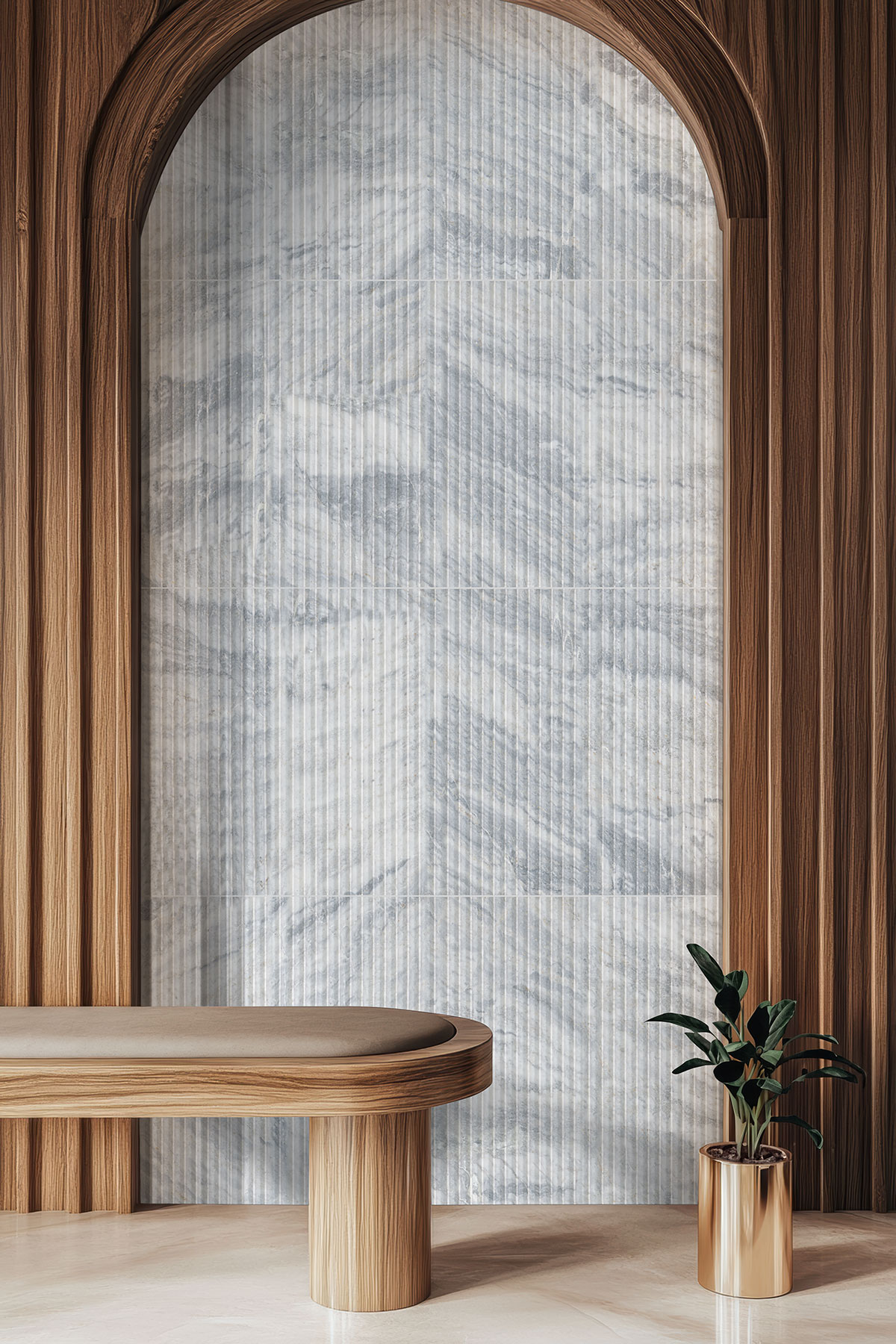 Capri Blue Valentino Fluto 12x24 Honed — installed (scene 0158)
