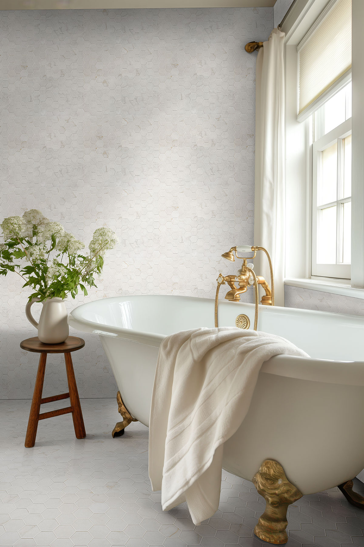 grey — installed in a bathroom (scene 0734)