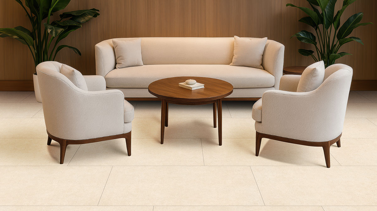 talc — installed in a commercial space (scene 0295)