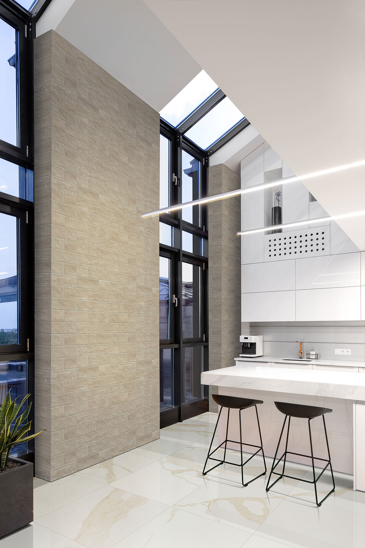 calacatta — installed in a kitchen (scene 1404)