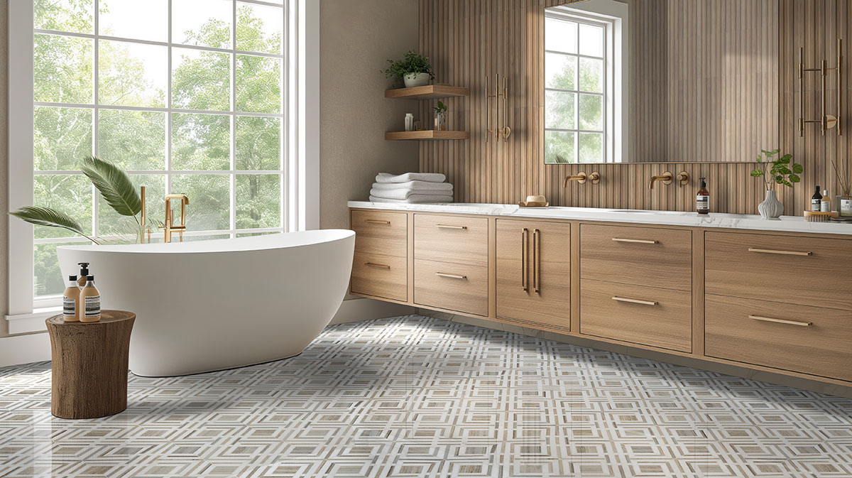 camel — installed in a bathroom (scene 0897)