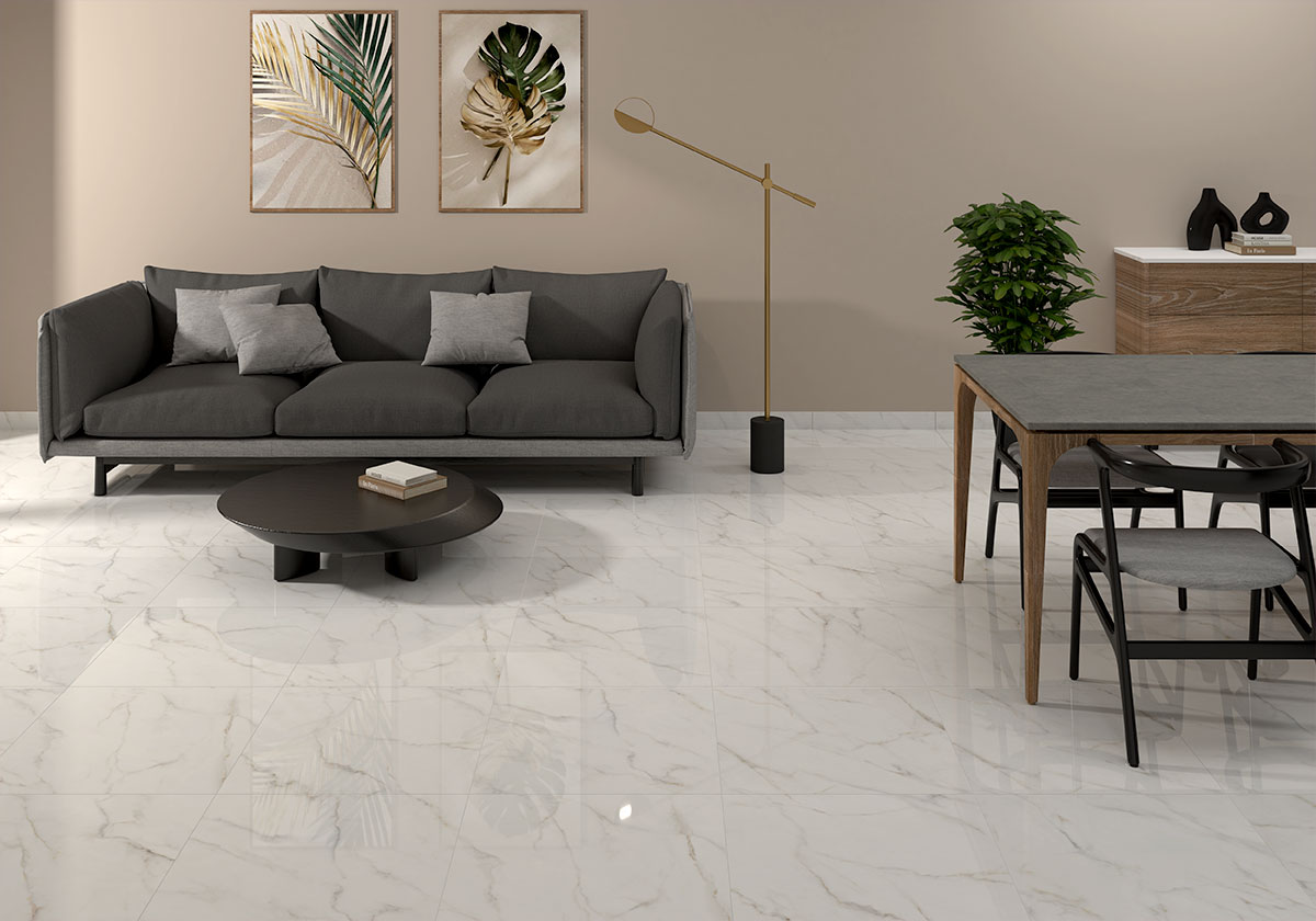 Calacatta Lucca — installed (view 5)