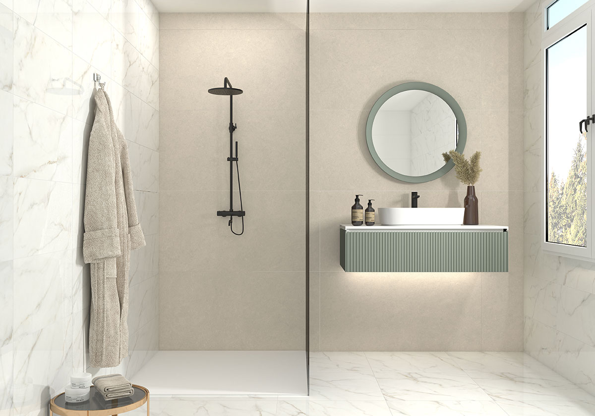 Calacatta Lucca — installed (view 3)