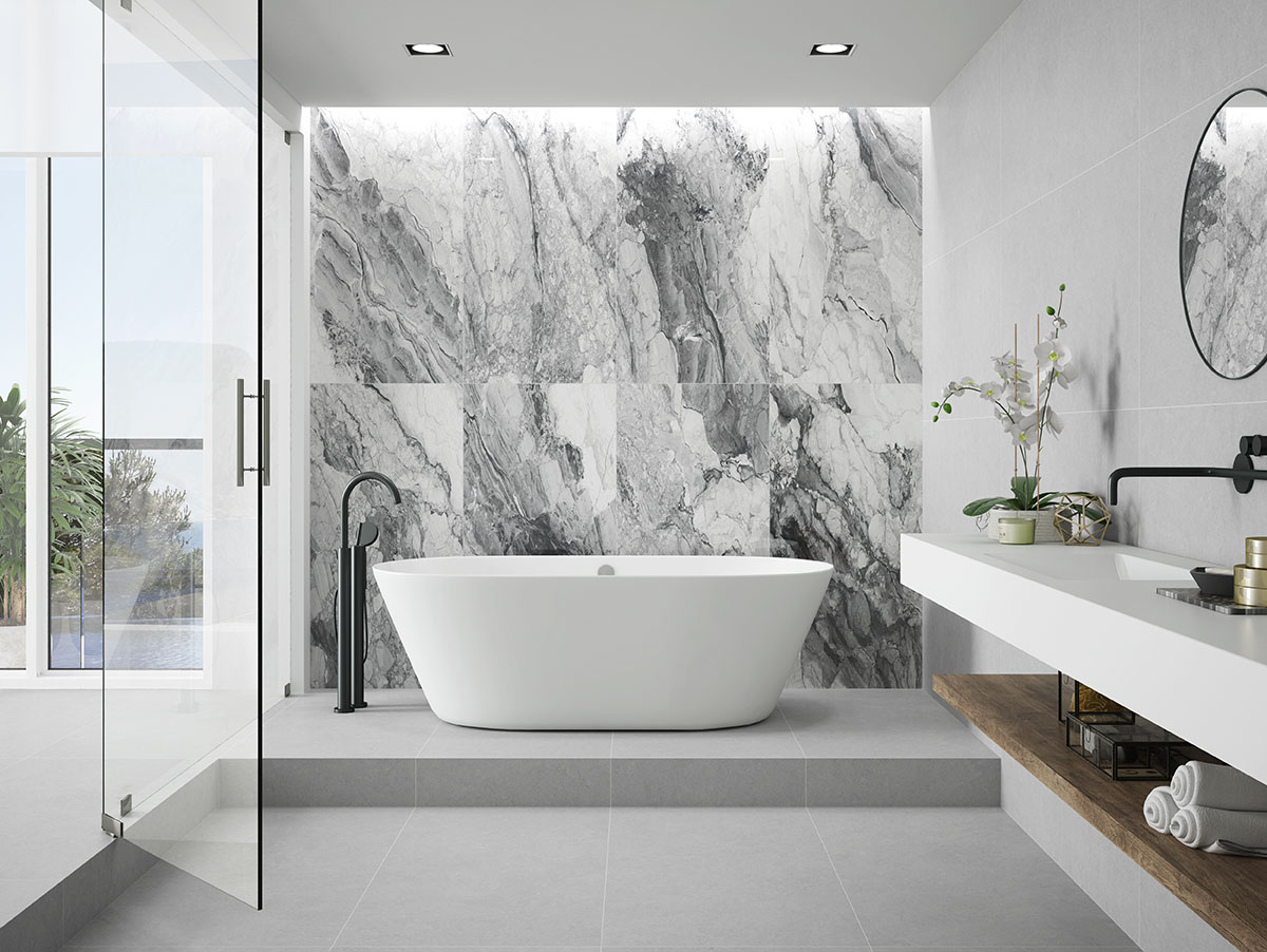 Onda Gray — installed (view 4)