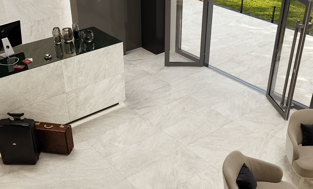 Quartz White — installed (view 3)