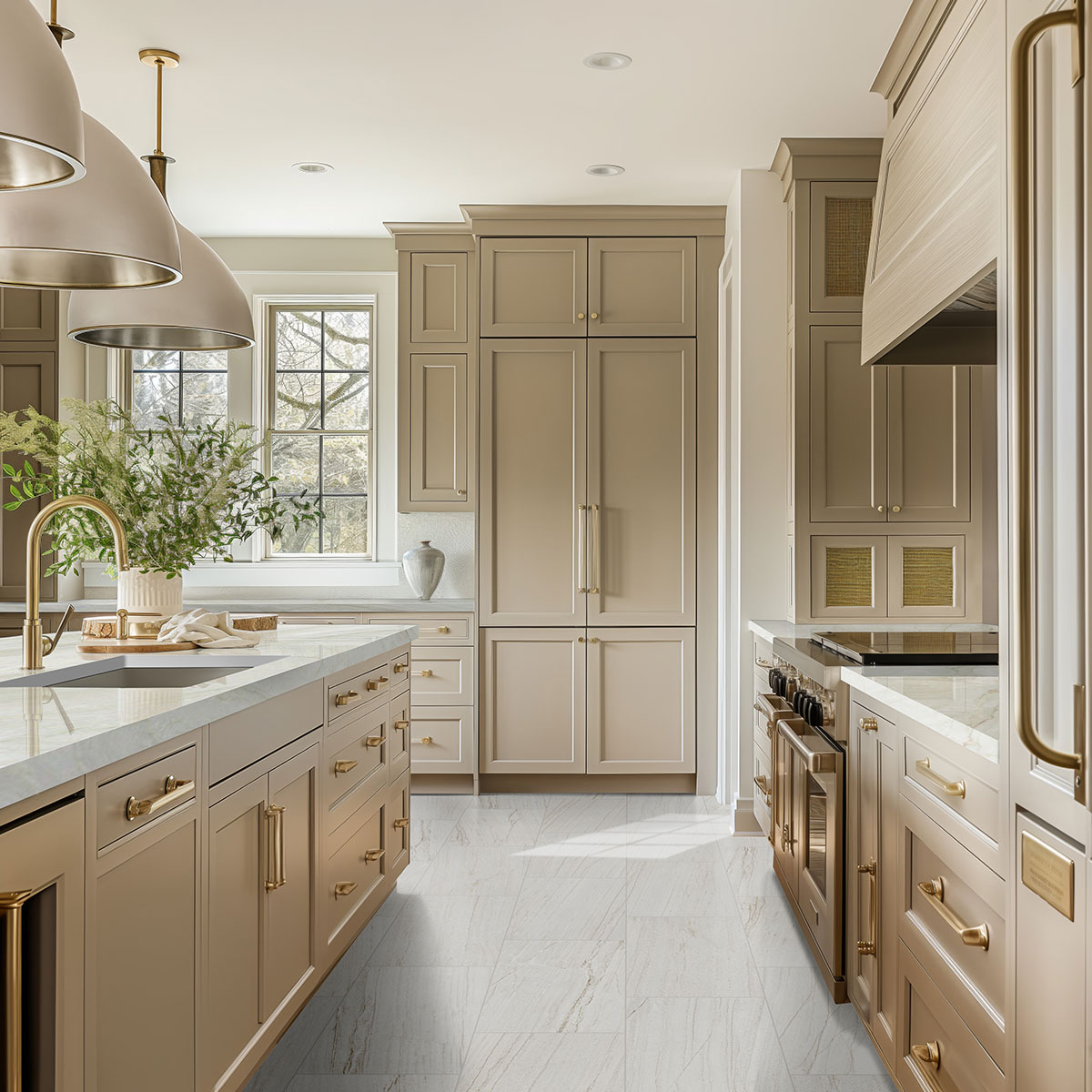 white — installed in a kitchen (scene 1061)
