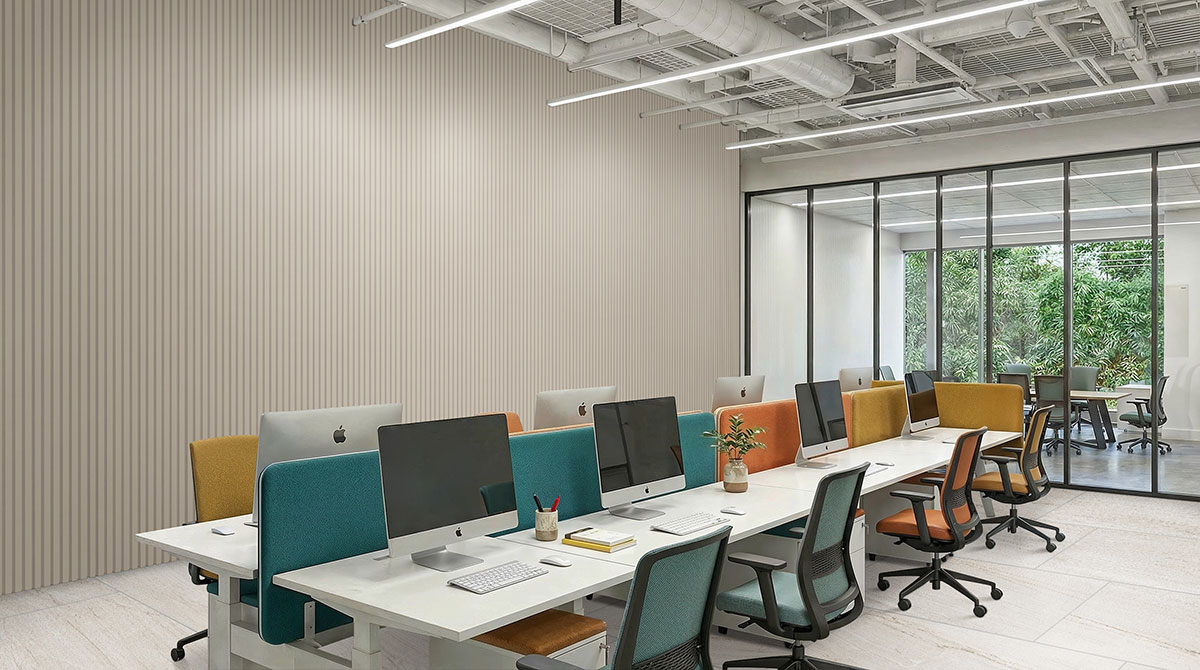 white — installed in a commercial space (scene 0346)