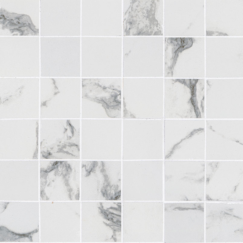 statuario Porcelain in a kitchen