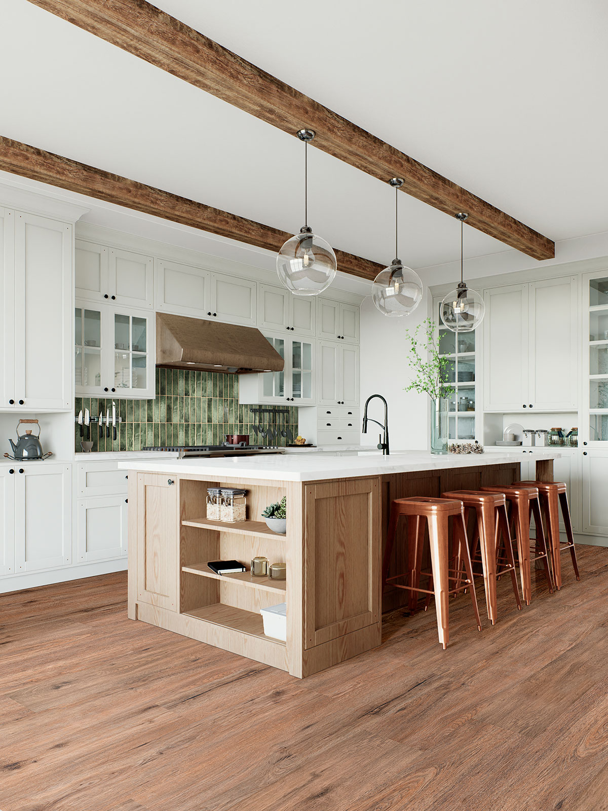 Emerald 2x10 — installed in a kitchen (view 3)