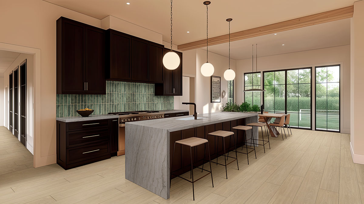Emerald 2x10 — installed in a kitchen (scene 1087)