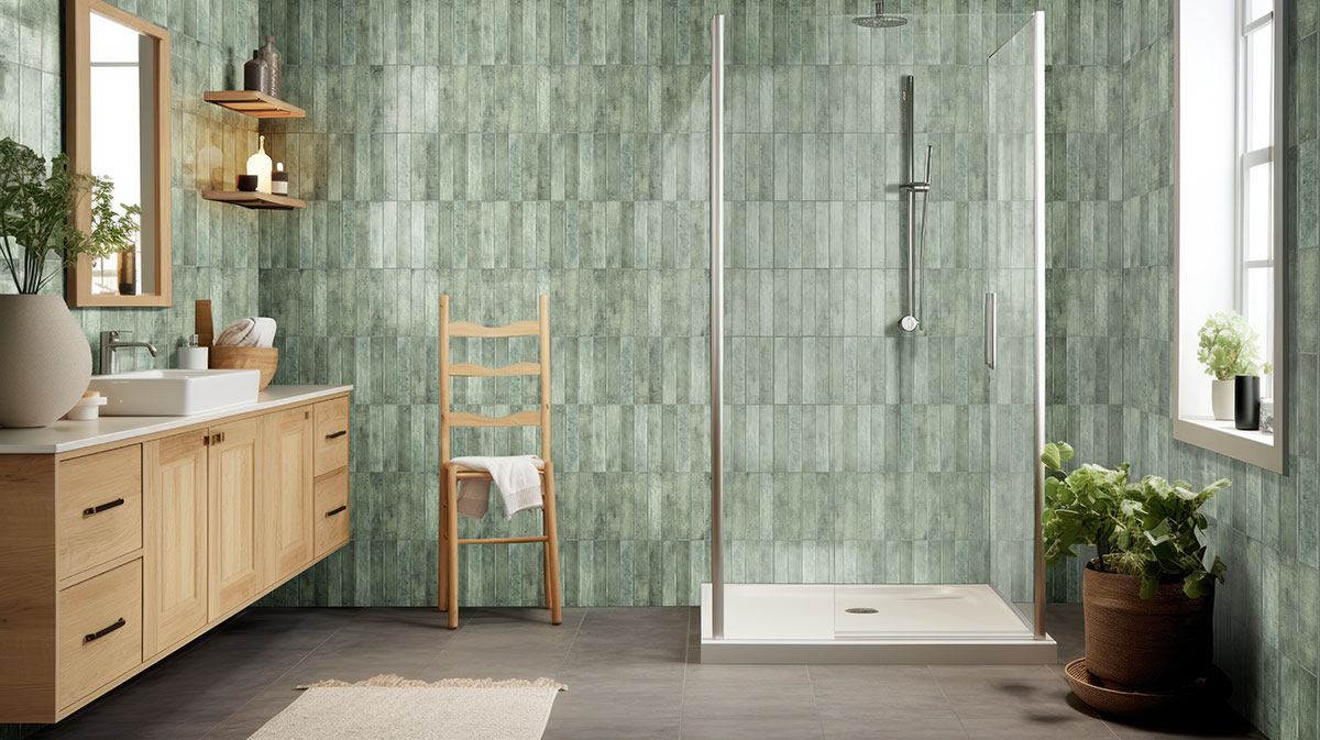 Emerald 2x10 — installed in a bathroom (scene 0655)
