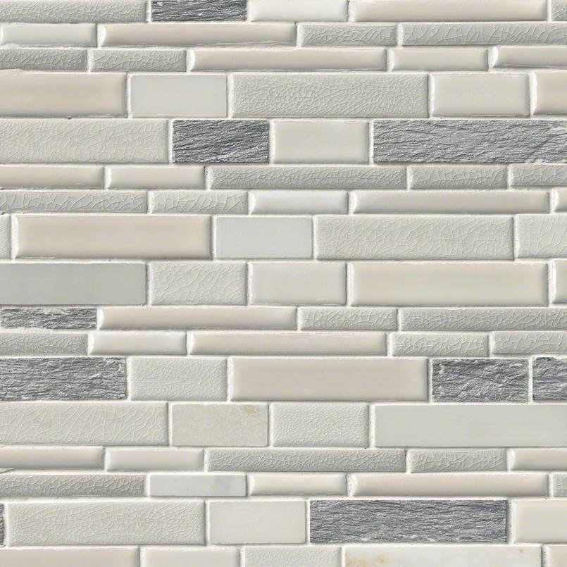 Everest Interlocking Porcelain in a kitchen
