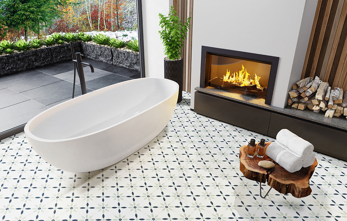 GRETA countertop in a backsplash — view 5