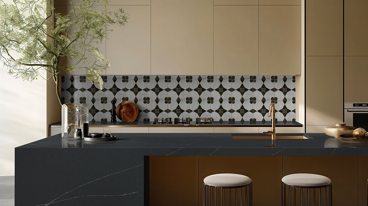 sakura — installed in a kitchen (scene 1206)