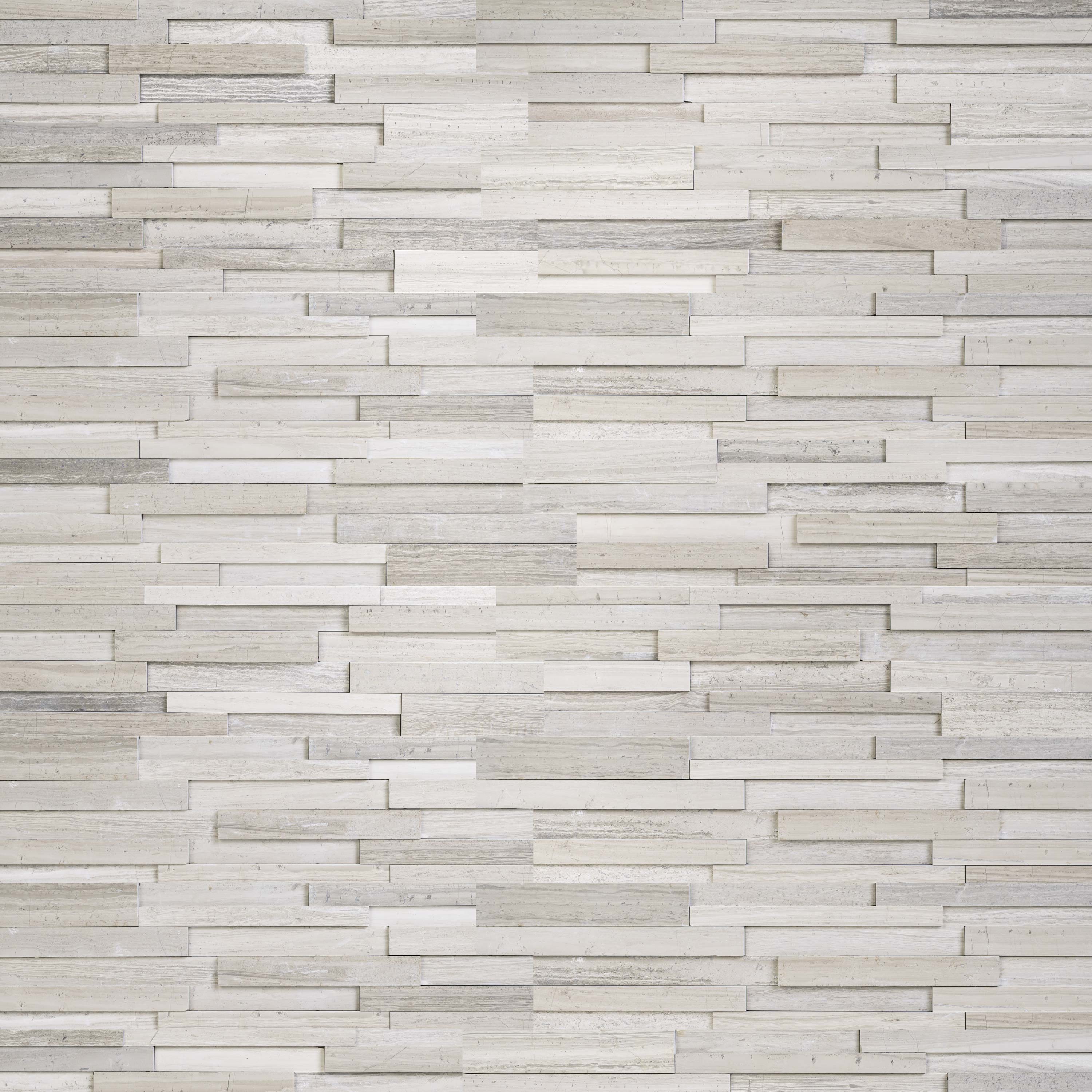 Gray Oak 3d Honed  in a kitchen