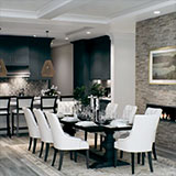 Gray Oak  in a kitchen